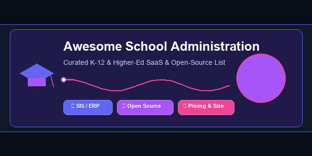 Awesome-School-Administration