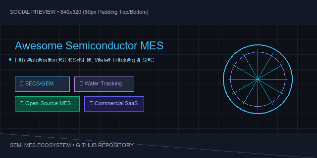 Awesome-Semiconductor-Manufacturing-Execution-System