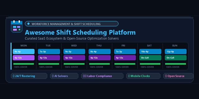 Awesome-Shift-Scheduling-Platform