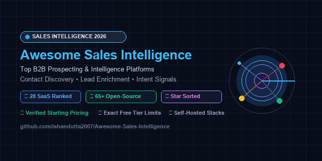 Awesome-Sales-Intelligence