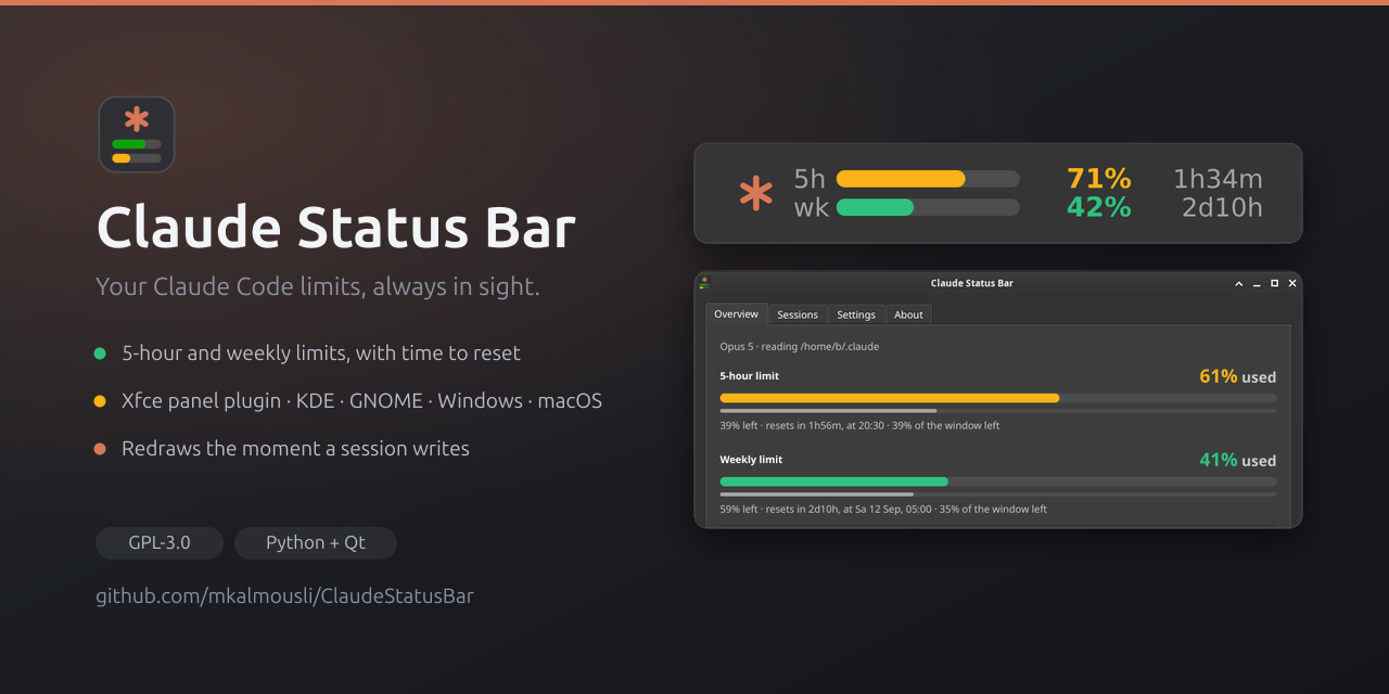 ClaudeStatusBar