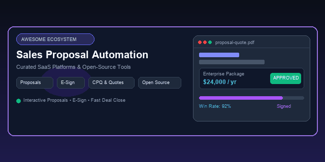 Awesome-Sales-Proposal-Automation