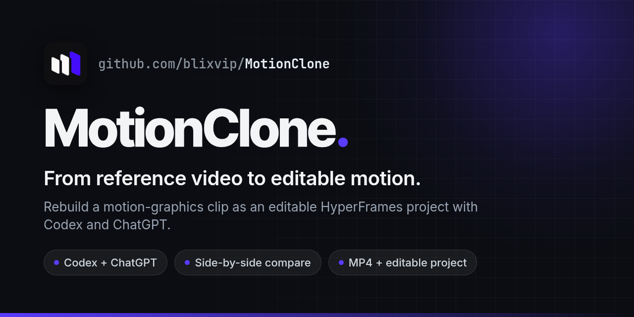 MotionClone