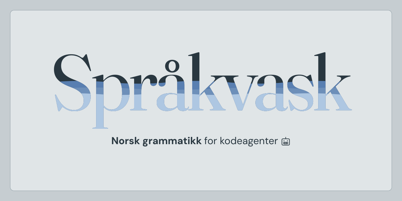 sprakvask
