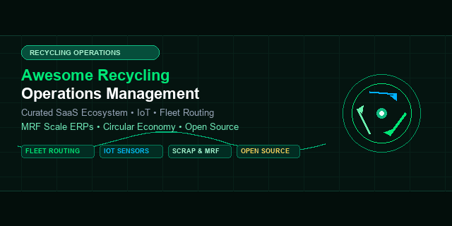 Awesome-Recycling-Operations-Management