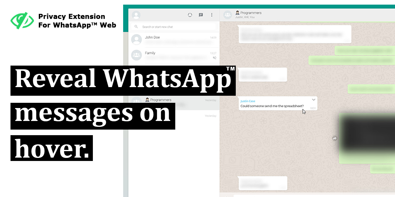 whatsapp app privacy extension