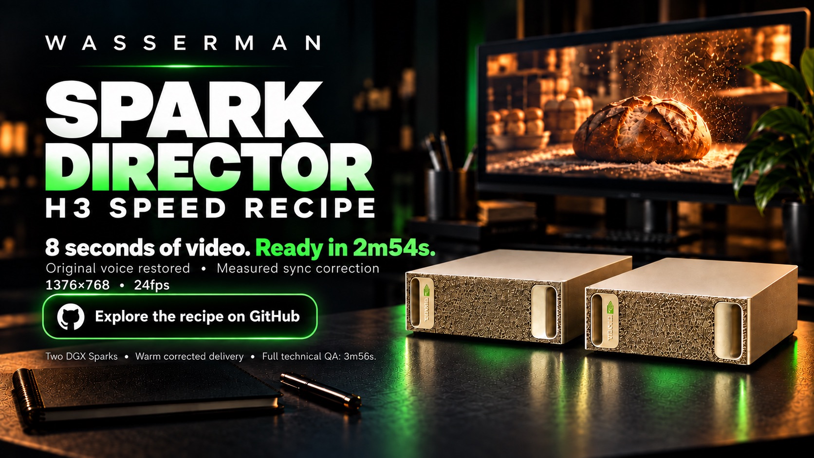 wasserman-spark-director-h3-speed-recipe