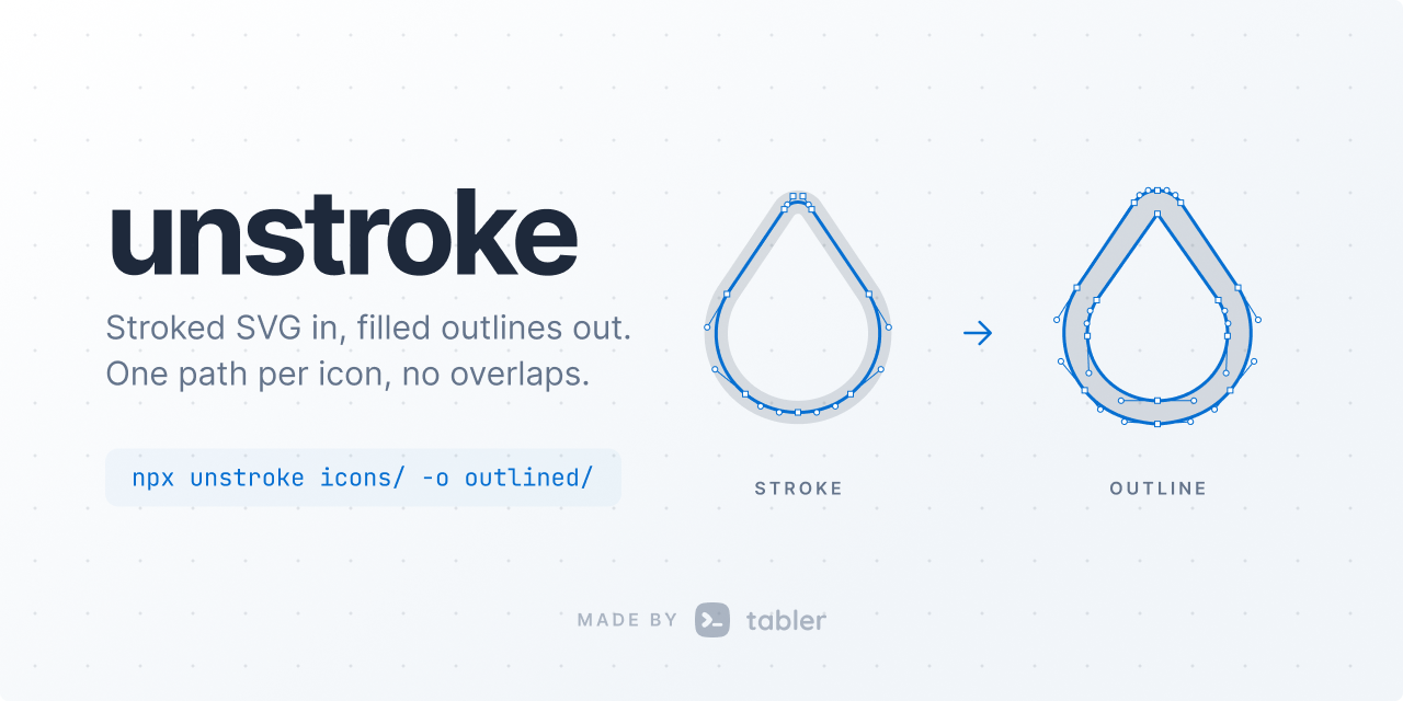 unstroke