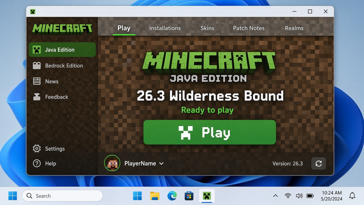 Minecraft-Free-Java-Edition