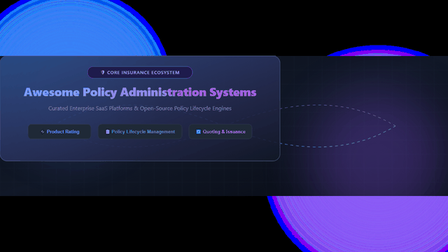 Awesome-Policy-Administration-System