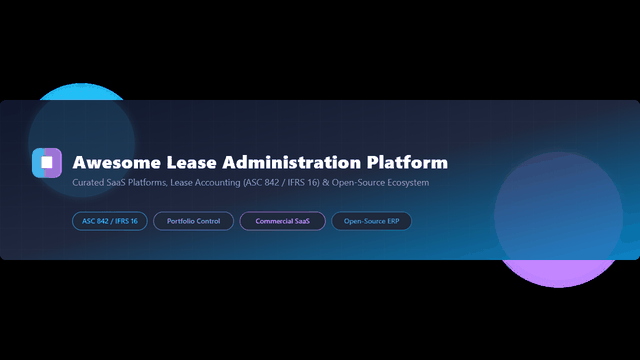 Awesome-Lease-Administration-Platform