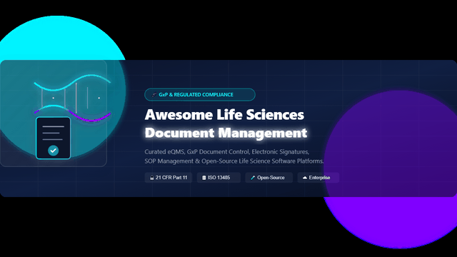 Awesome-Life-Sciences-Document-Management