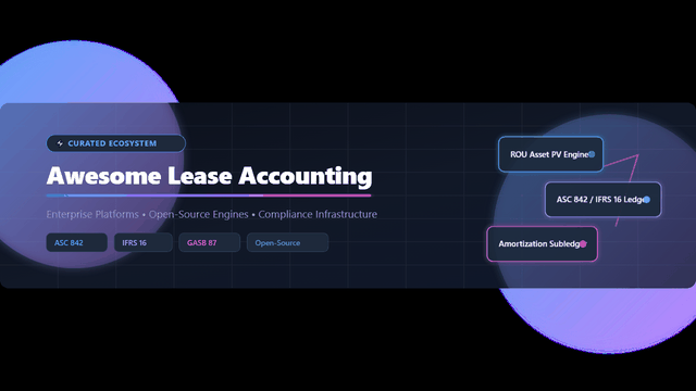 Awesome-Lease-Accounting-Software