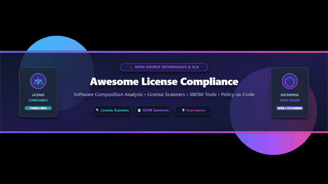 Awesome-License-Compliance-Platform