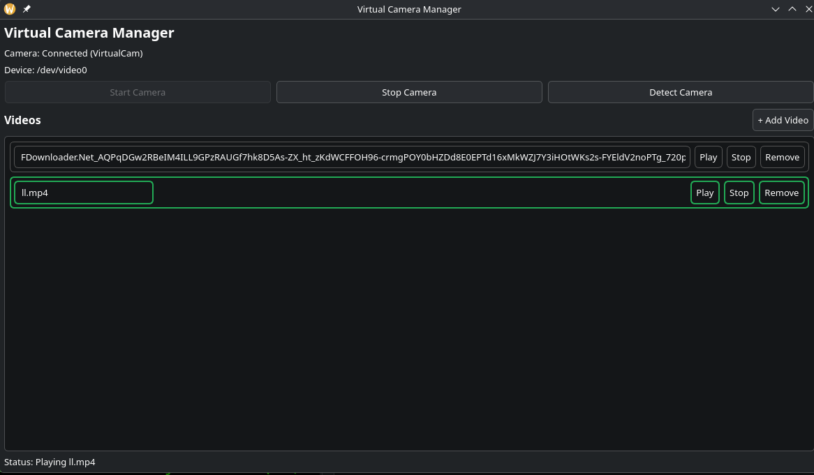 VirtualCamManager