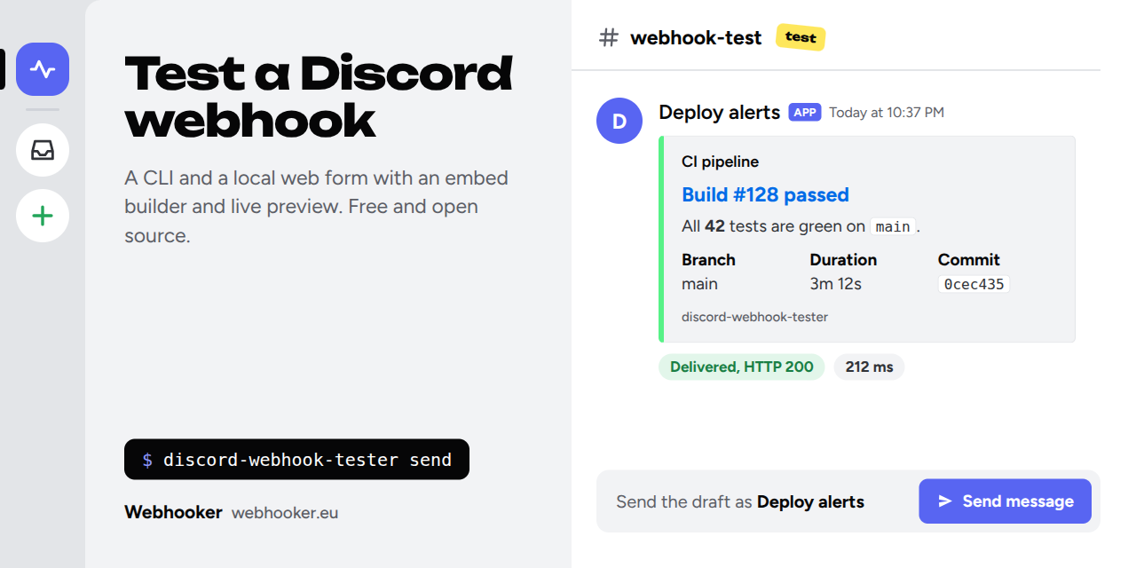 discord-webhook-tester