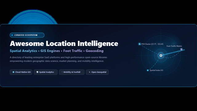 Awesome-Location-Intelligence