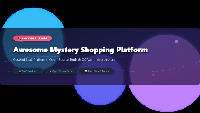 Awesome-Mystery-Shopping-Platform