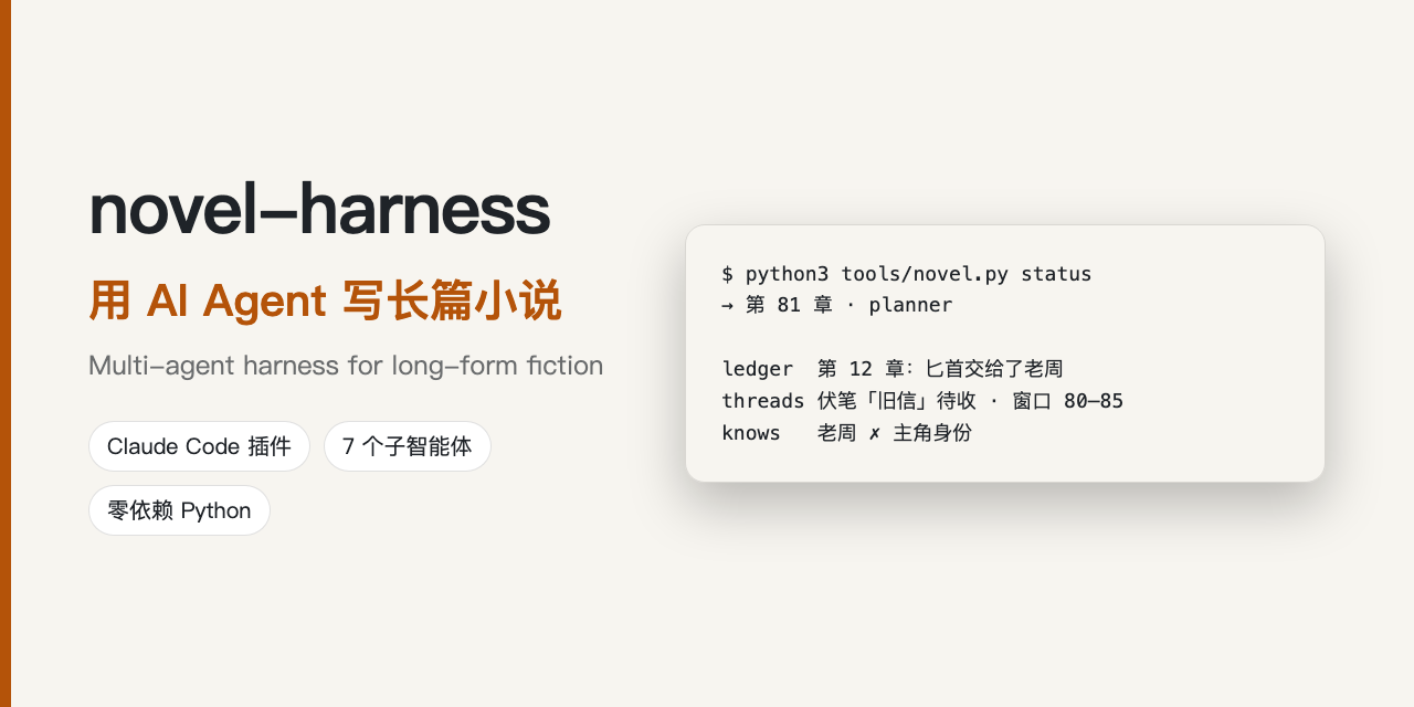 novel-harness