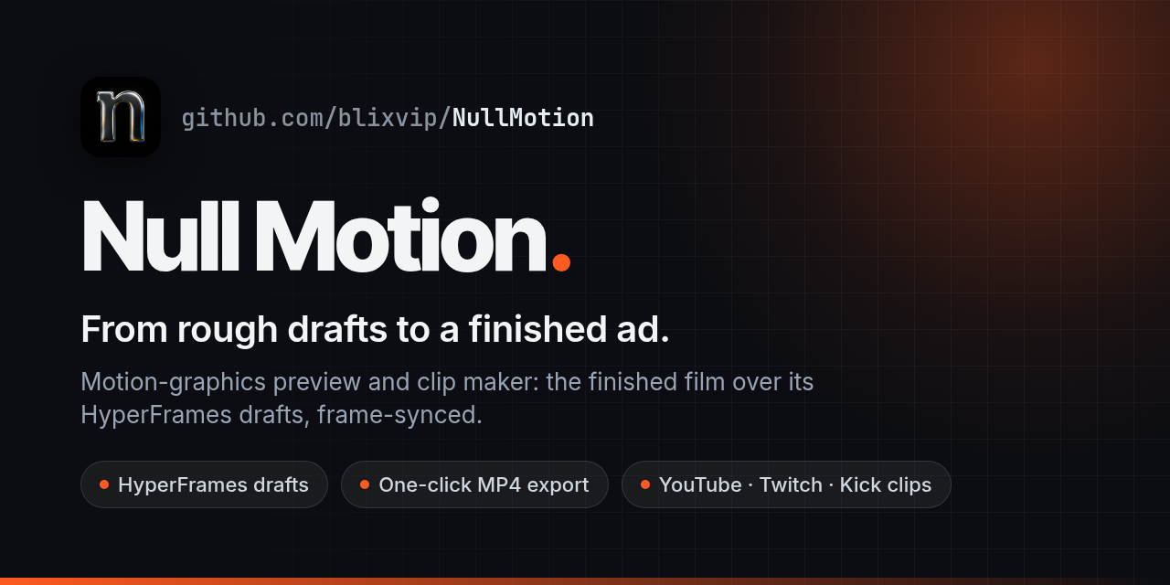 NullMotion