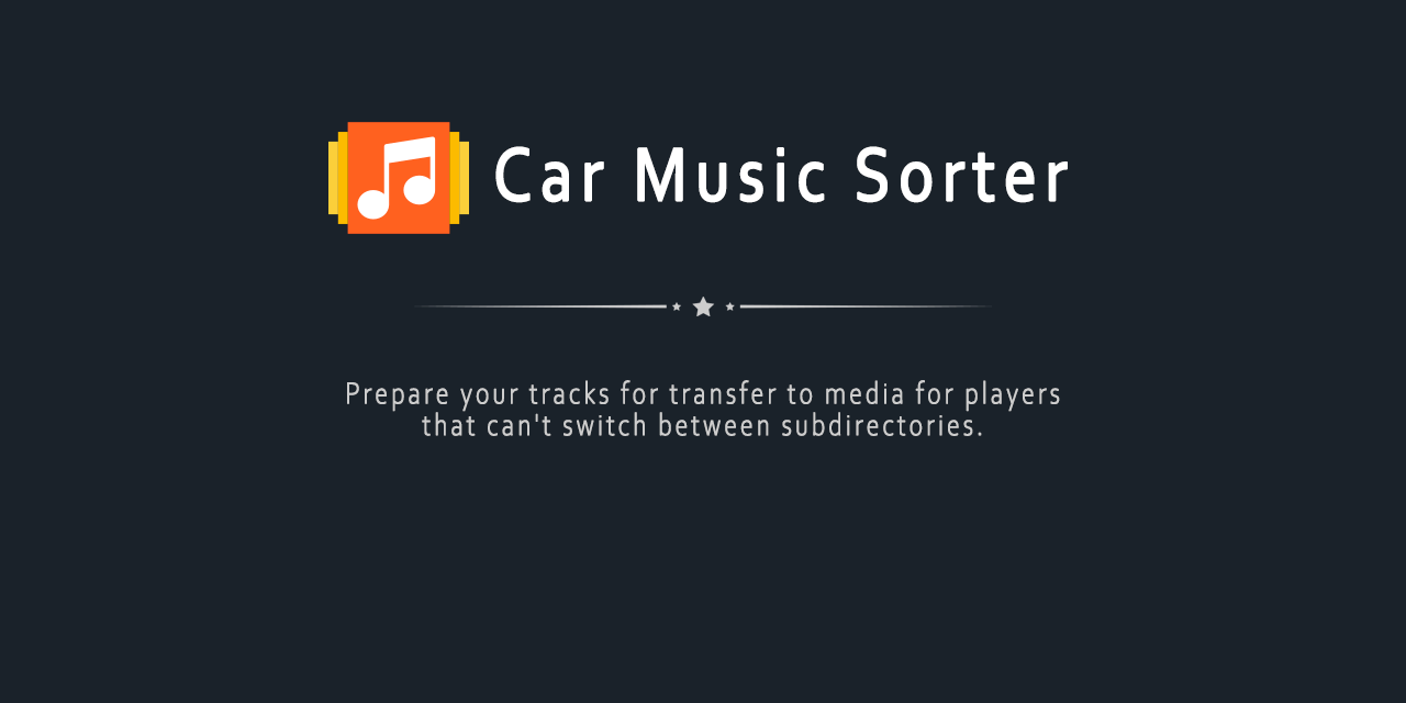 CarMusicSorter