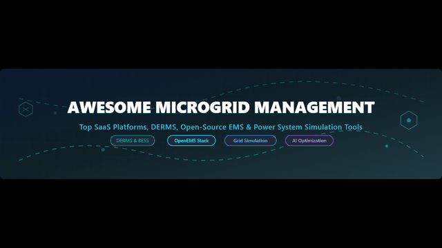Awesome-Microgrid-Management