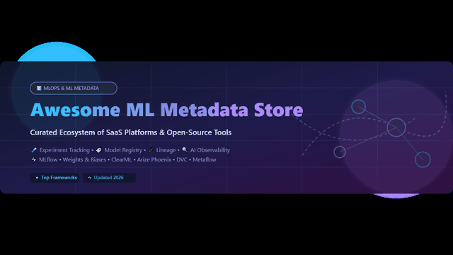 Awesome-ML-Metadata-Store
