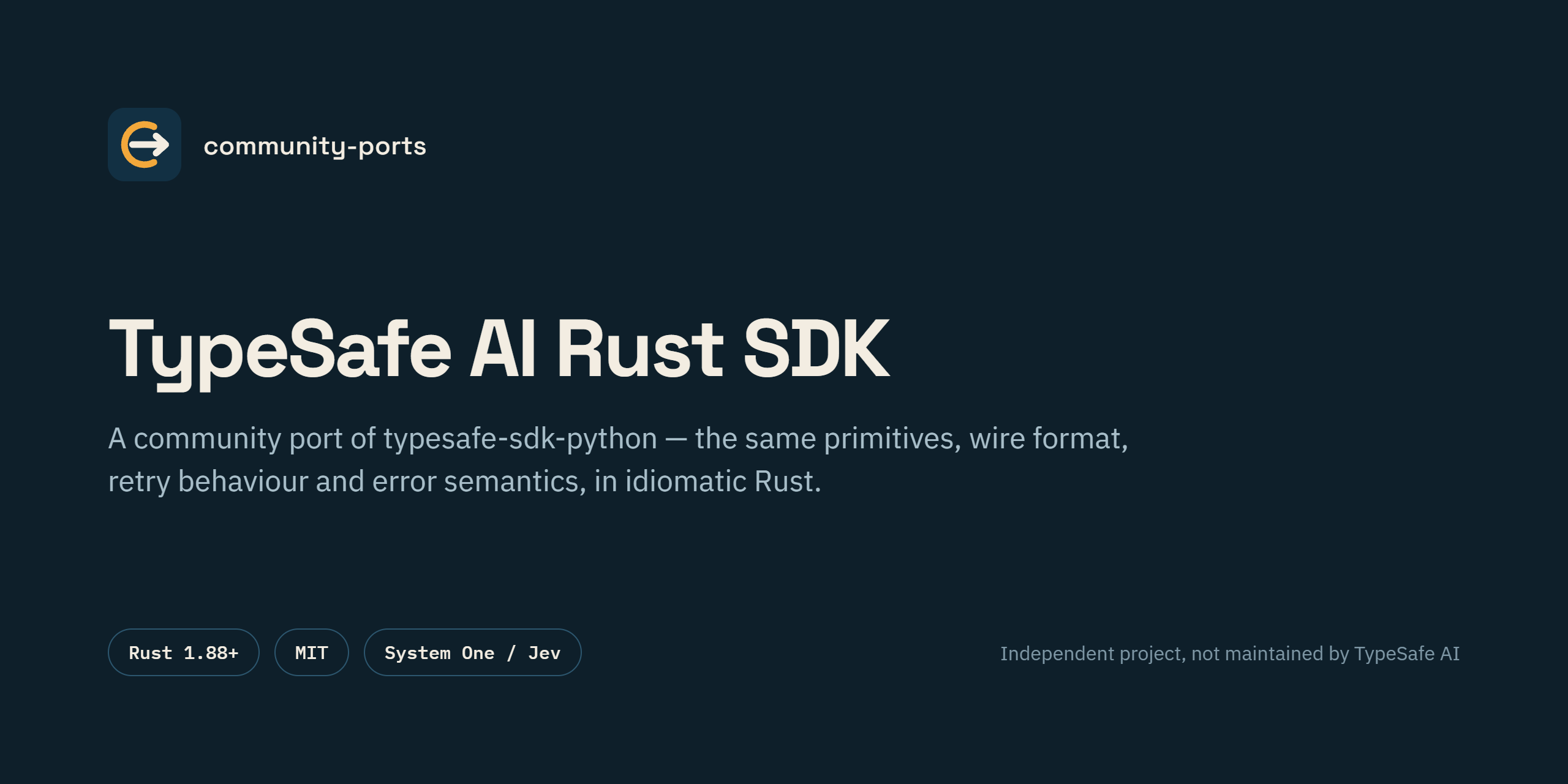 typesafeai-sdk-rust-community