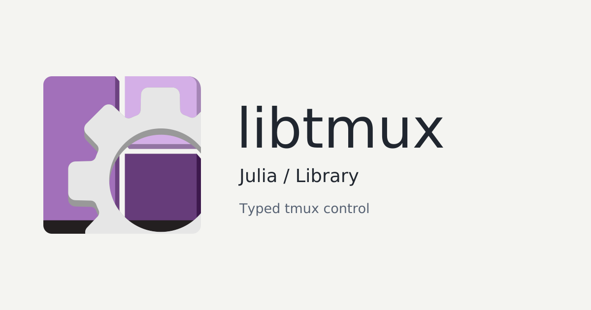 libtmux-julia