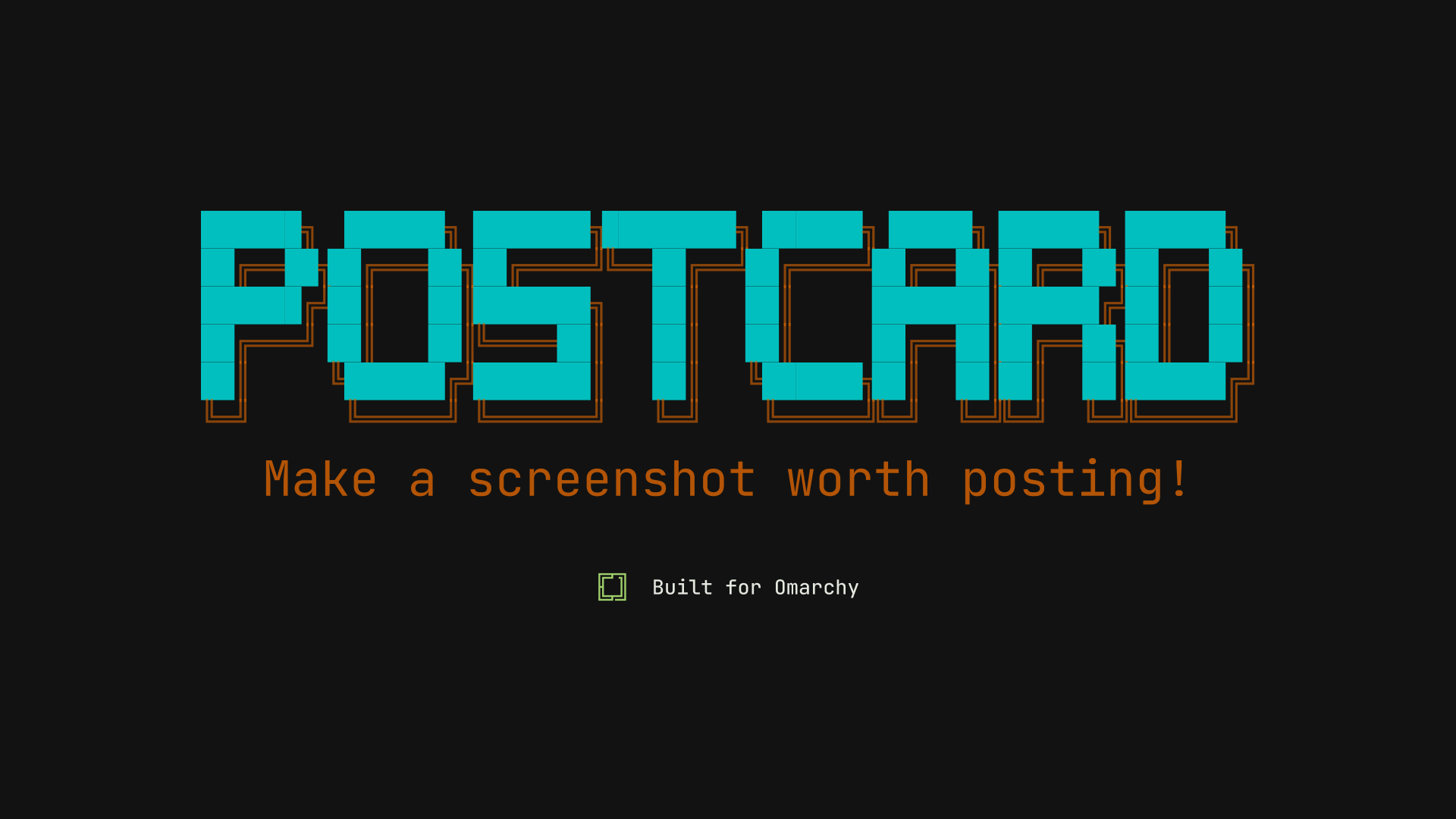 postcard