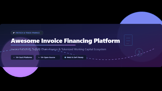 Awesome-Invoice-Financing-Platform