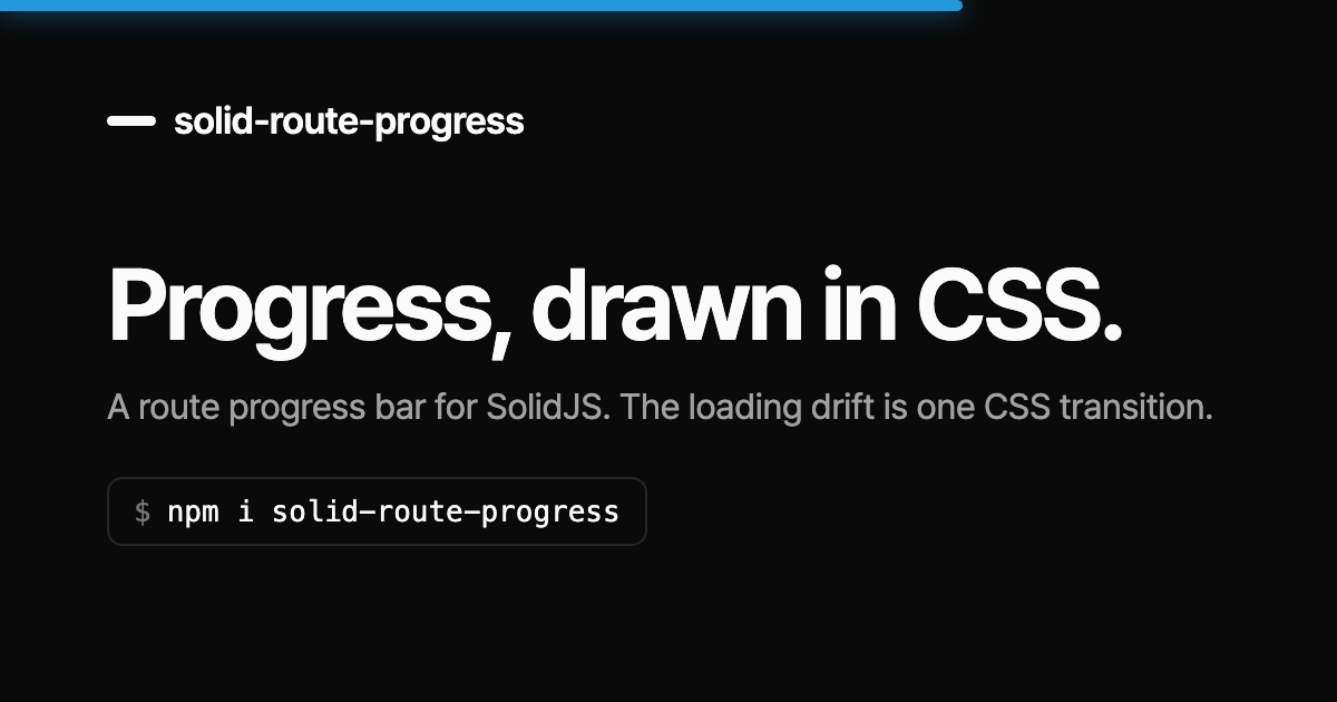 solid-route-progress