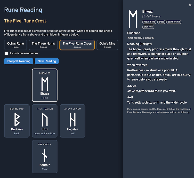 rune-reading