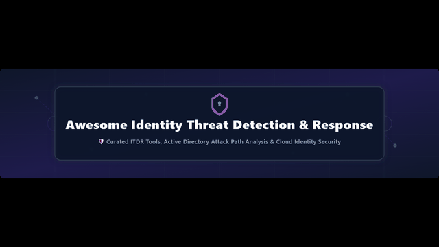 Awesome-Identity-Threat-Detection-n-Response