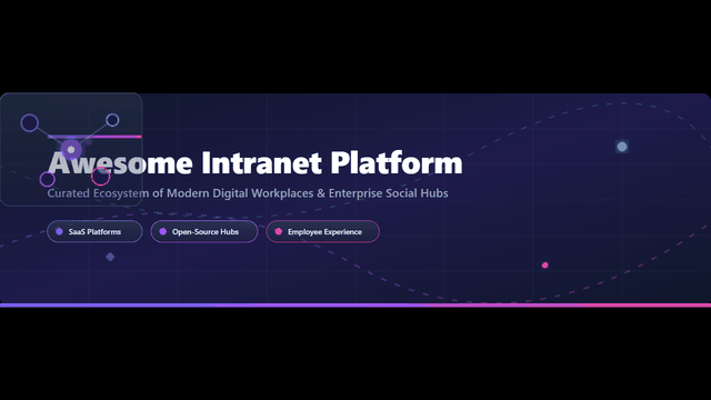 Awesome-Intranet-Platform