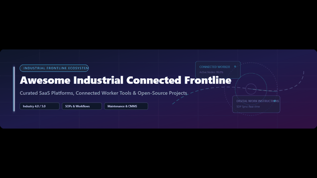 Awesome-Industrial-Connected-Frontline