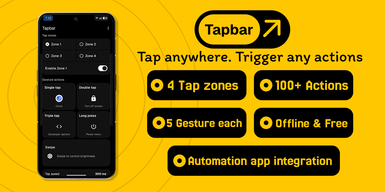Tapbar