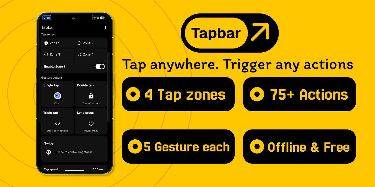 Tapbar