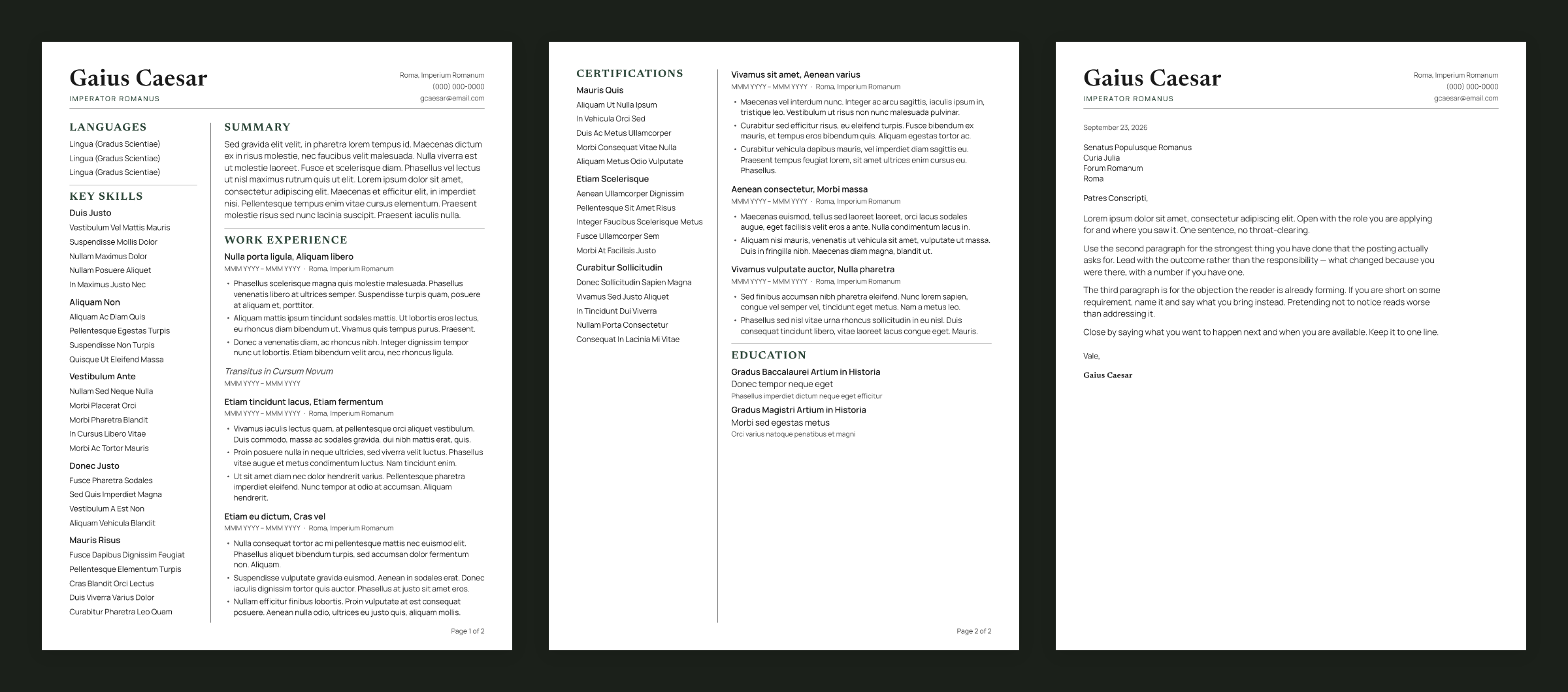 resume-studio