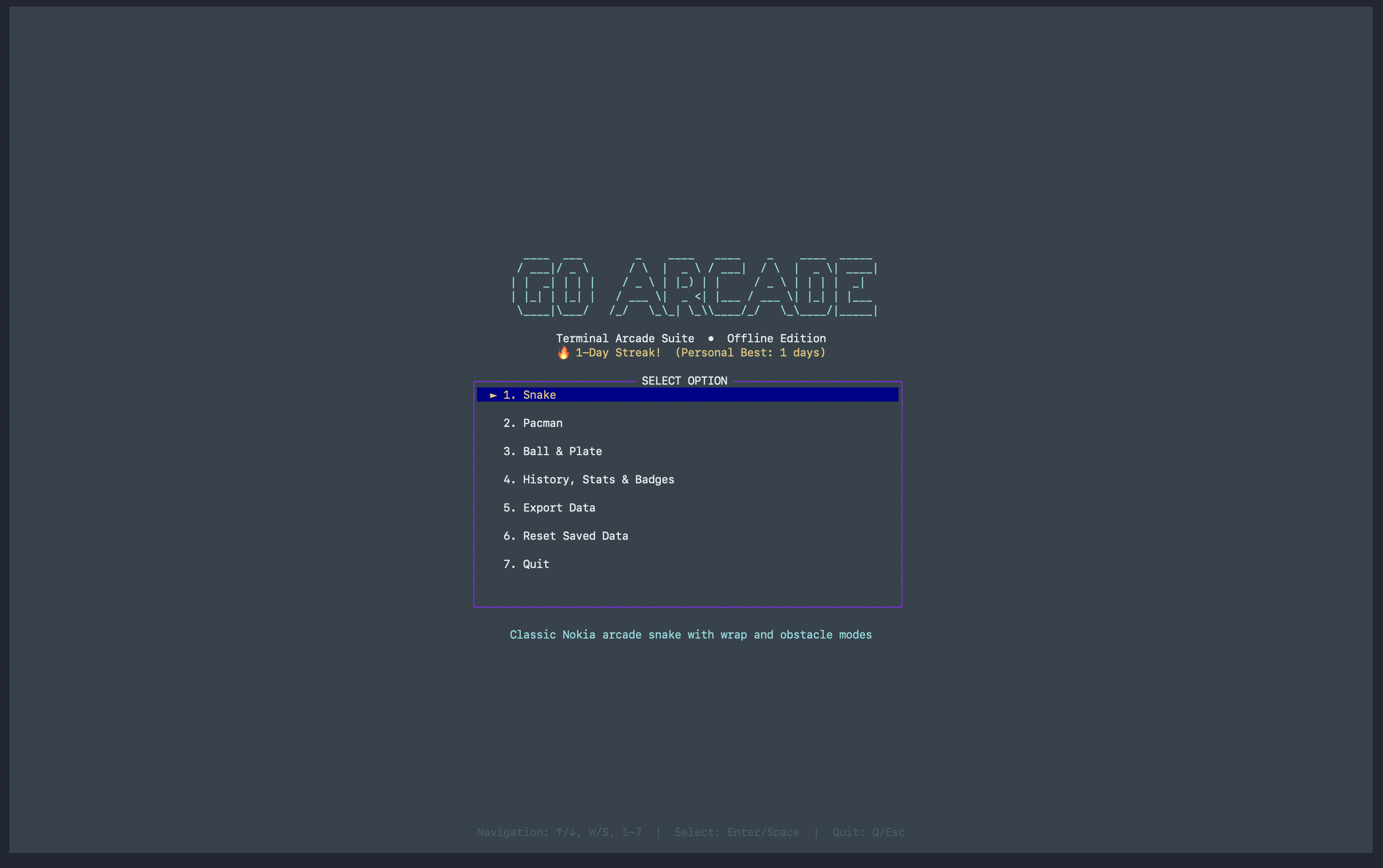 Terminal-Arcade