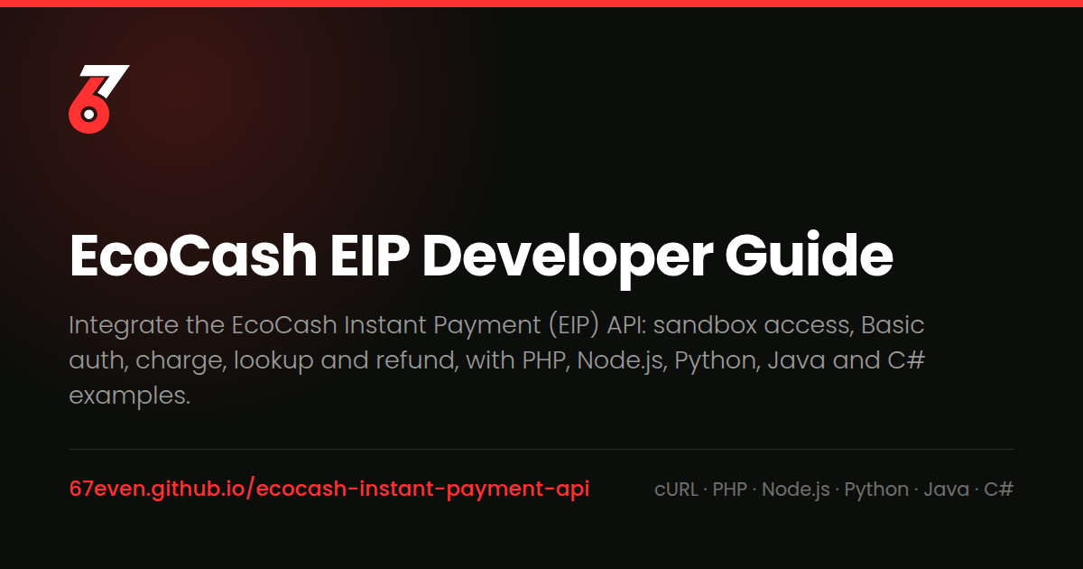 ecocash-instant-payment-api