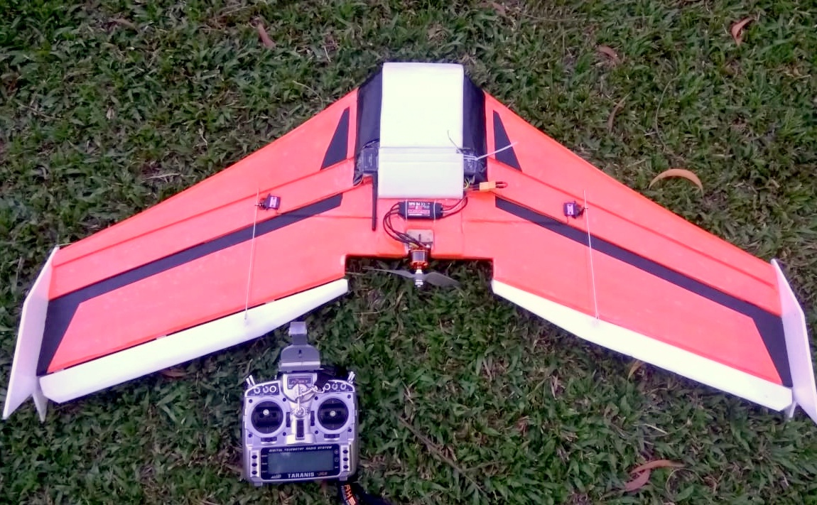 diy fixed wing mapping drone