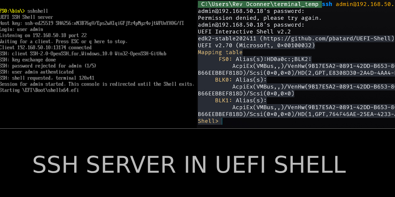 EFI-sshServer