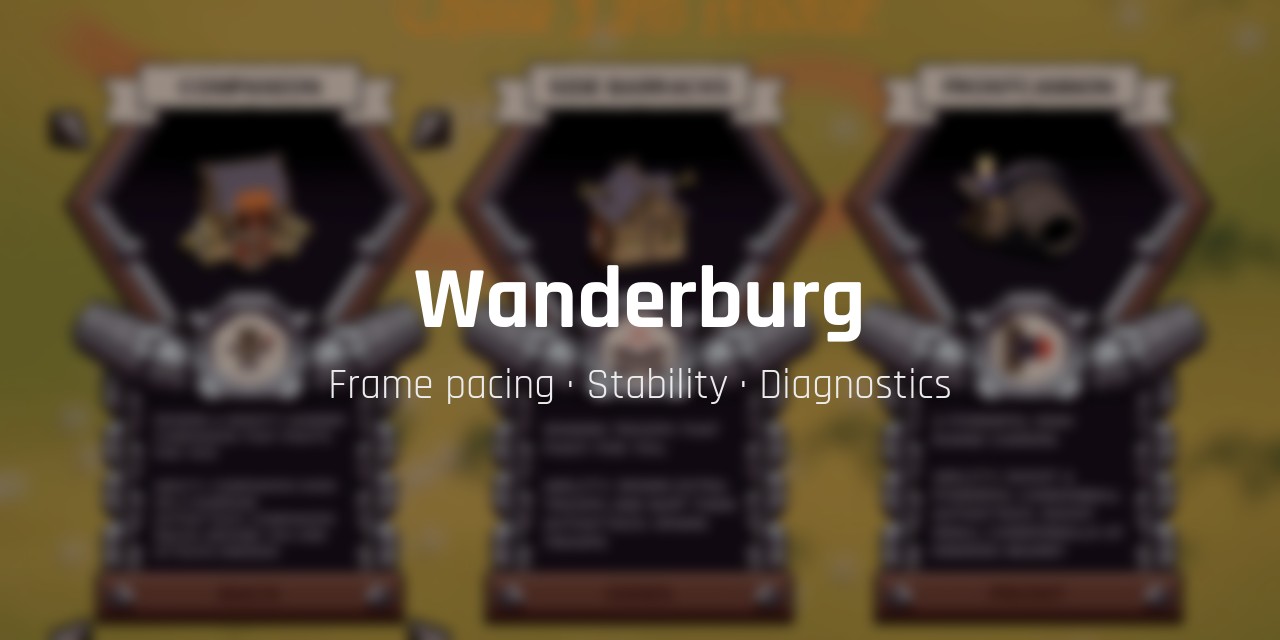 wanderburg-performance-tools