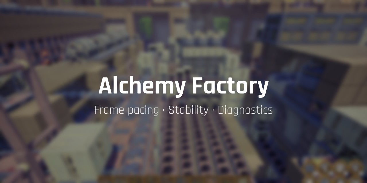 alchemy-factory-performance-diagnostics