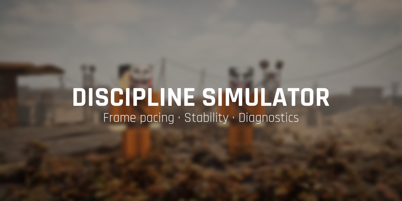 discipline-simulator-frametime-tools