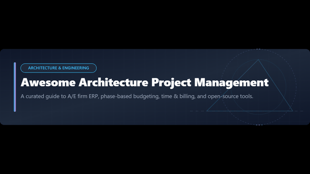 Awesome-Architecture-Project-Management
