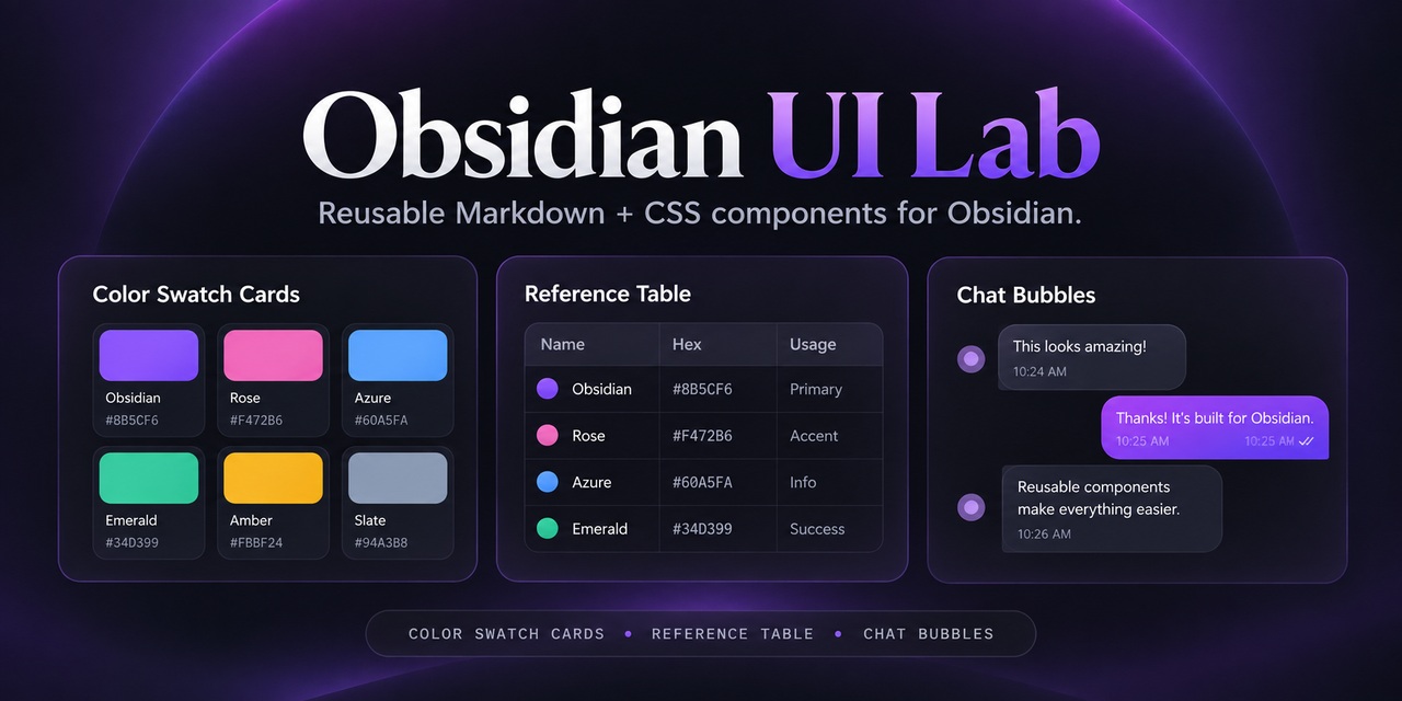 obsidian-ui-lab