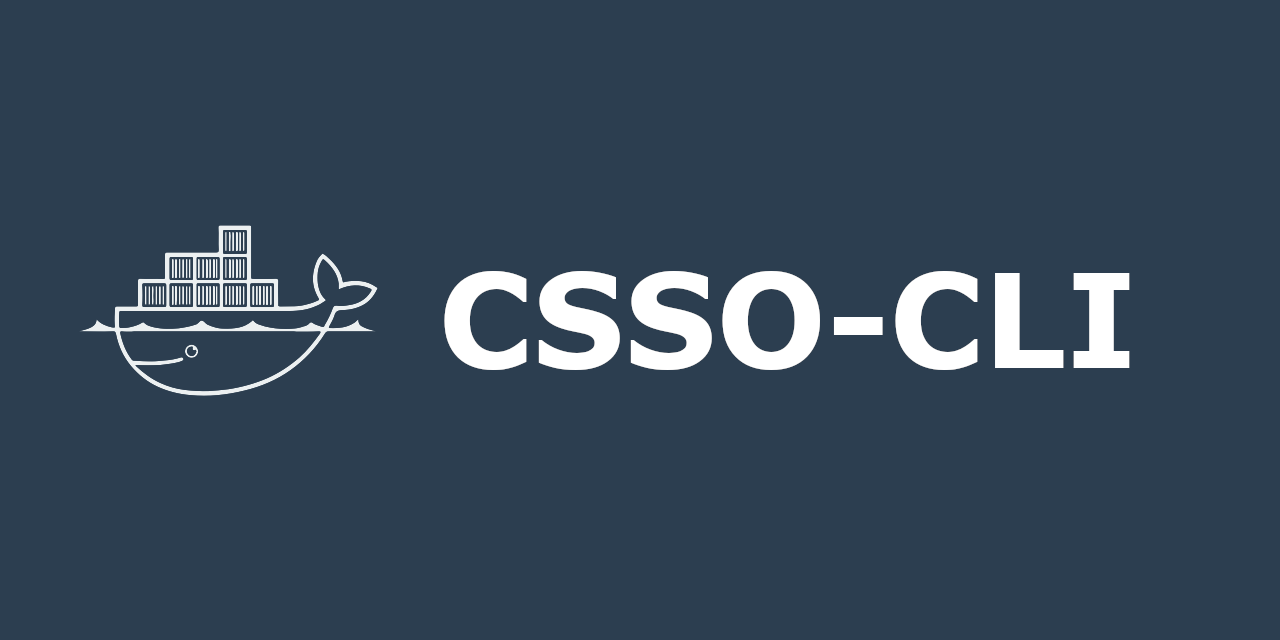 docker-csso-cli