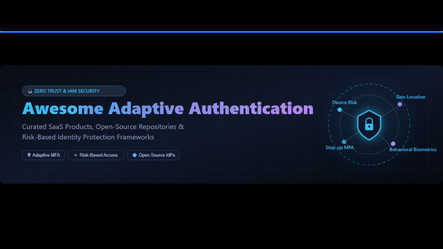 Awesome-Adaptive-Authentication
